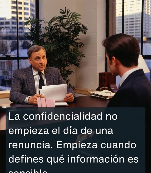 Información sensible